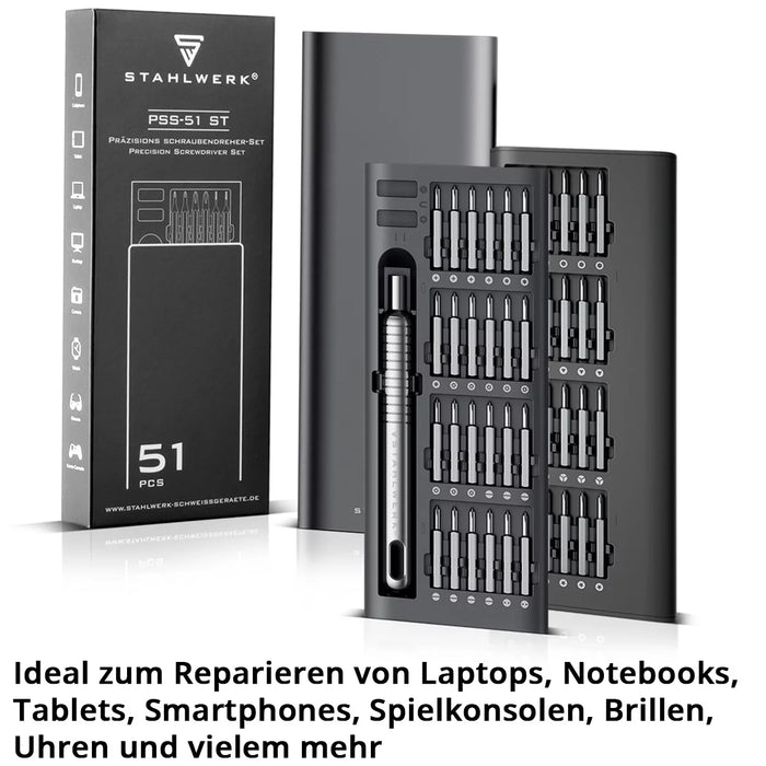 Set de Tournevis Multifonctions 51-en-1 – L’outil indispensable pour toutes vos réparations !